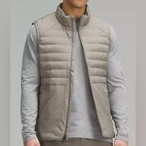Lululemon Down for It All Vest. Color: Carbon Dust. Size: L